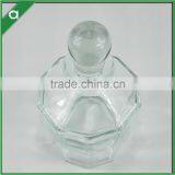 Decahedral Glass Bottle for 250ml Reed Diffuser With Glass Stopper D8cm, H11.6cm thumbnail-3