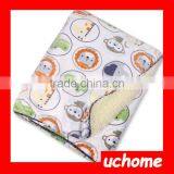 UCHOME Wholesale Custom Super Soft Cotton Plush Baby Infant Blanket thumbnail-5