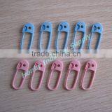 Pink Color 30mm No Coil Knitting Safety Pin Marker thumbnail-3