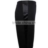 Polyester Chiffon and Black Satin Combination Slim 2015 High Quality Ladies Short Skirt thumbnail-2