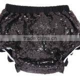 New Design Kids Clothing Both Side Sequin Bloomer Wholesale Baby Outdoor Hot Sequin Diaper Cover thumbnail-6