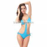 Hot Selling Sheer One Piece Swimsuit for Mature Women thumbnail-2