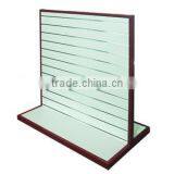 Wooden Slatwall Etagere Shelves Gondola Island Shelving Shelves