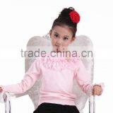 Baby Girls Bottoming Shirt Sweater/kids Girl Lace Sweater thumbnail-5
