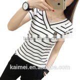 Wholesale OEM Anti-Wrinkle Unique Design Amazing Quality Hot-selling Best Choice Short Sleeve Casual Printed T-shirt TC(70/30) thumbnail-2