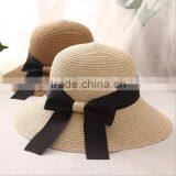Zm40591b New Fashion Custom Women Hat /beach/sun Visor/ Bowknot Hat thumbnail-6