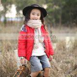 Delta Short Coat of Kids High Quality Winter Coat for Children Red and Orange Coat for Girls thumbnail-1