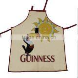 Custom design polyester kitchen apron made in china
