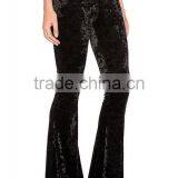 4541 Runwaylover Ladies AU Sexy Velvet Flare Pants thumbnail-1
