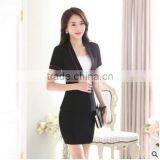 Latest Design Polyester and Viscose Mix Mini Skirts Suits for Beautiful Girls 2016 Wholesale thumbnail-2