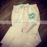 Monogram Seersucker Pajama Pants thumbnail-6