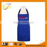 High Quality Cotton Polyester Best Blue Children Apron thumbnail-1