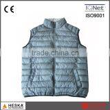 100% Nylon Casual Body Warmer Light Weight Down Vest With Soft Hand Feeling thumbnail-2