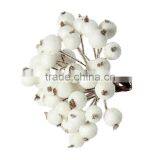 Wholesale Millinery White Foam Artificial Craft Flower Stamen thumbnail-2