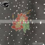 2017 Rhinestone Transfer Canvas Bag Cotton Canvas Shoulder Tote Shopping Bags With Logos thumbnail-1