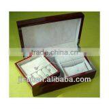 Latest Design Elegant Inner Decoration Jewelry Boxes With Metal Lock