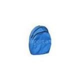 Blue Hikers Polyester Two Zipper Travelling Backpacks With PVC Backing BP09