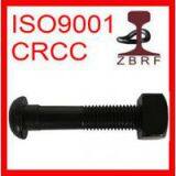 Carbon Steel Grade 8.8 Oval Neck Track Bolt Rail Fish Bolt for Turnouts thumbnail-2