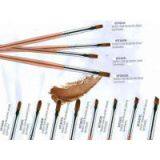 Eeesa Premium Kolinky Sable Nail Brush Nylon Gel Art Nail Brush #2 #4 #6 #8 Beauty Sets thumbnail-1