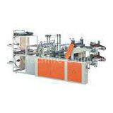 220V Double Layer Vest Rolling Plastic Bag Making Machine With Computer Control