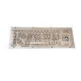 Medical Metal Keyboard With Trackball , Vandal Resistant , CE , FCC Approval thumbnail-1