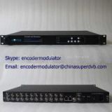 Digital TV Encoder 8xCVBS MPEG-2 Encoder CS-10801 CATV IPTV broadcasting equipment