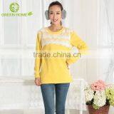 Short Sleeve Comfortable Office Wear Maternity Tops thumbnail-3