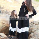 Mommy and me Maxi Dresses Women Dresses Lace Maxi Dress thumbnail-1