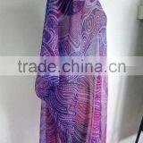 100% Polyester Women Printed Beach Boho Kimono/kaftans,Casual Fashion Chiffon Kaftans For Women thumbnail-2