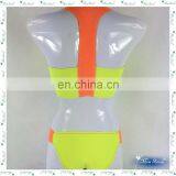 MissAdola Neoprene Women Two Pieces OEM Rubber Swimsuit Beautiful Zipper Swimwear Diving Wetsuit (M80) thumbnail-3