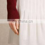 Custom Made Women Fashion Mini White Skirt thumbnail-4