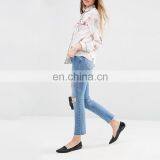 Latest Fashion Blouse Design Fashion Cutting Modern Style Chiffon Blouse thumbnail-5