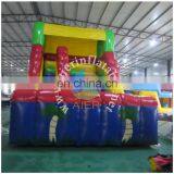 2017 new mini tropical slide , inflatable slide dry slide for kids