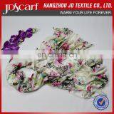 China Manufacturer New Fashioned Luxury Digital Print Custom Design Silk Scarf thumbnail-4