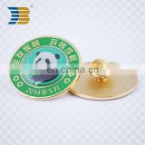 custom metal soft enamel panda lapel pin making supplies