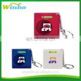 Winho retractable square level Tape Measure key tag