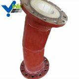 wear resistant ceramic pipe fitting elbow in mining industry