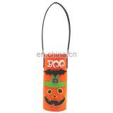 Non Woven Fabric Tote Handbag for Wine With Halloween Holiday thumbnail-1