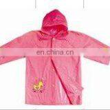 Pvc Children Raincoat