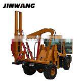 Highway Hydraulic Press Guardrail Driving Pile Driver for Public Guardrail thumbnail-6