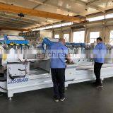 Aluminum and PVC Profile Precision Double Mitre CNC Cutting Saw Machine thumbnail-4