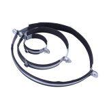 Galvanized Pipe Clamp With Rubber Cushion and Rubber Pipe Clamp Clip thumbnail-4