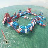 Inflatable floating water park equipment, Adult Water Sports Park