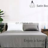 Cheap Black Solid Color Microfiber Queen King Size Comfort Bedroom Bedsheetbed Bed Sheet Set On Sale thumbnail-1