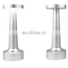 2020 Best Gift Rechargeable Switch Dimmer Table Lamp Waterproof Desk LED Lamp With DC Port USB Line