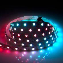 Flex LED Strip Dc5v Digital RGB 10mm Pcb SK6812 RGB Colorful LED Strip LC8812B