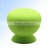 China OEM Mini Wireless Speaker Mushroom Suction Cup Bluetooth Speaker