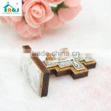 A&J San Damiano Wooden Standing Cross,car Stand Wooden Cross,stand Crucifix thumbnail-3