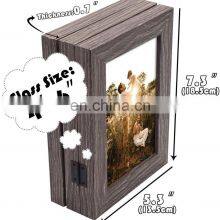 Vintage Hinged Table Desk Top Picture Photo Frame thumbnail-4