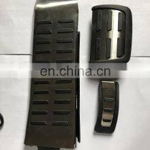 Pedal Aluminium Alloy Accelerator Car Pad Rubber Brake Foot Pedal Pad FOR AUdi thumbnail-4